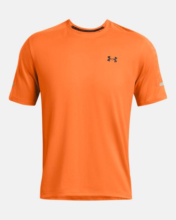 Camiseta de manga corta UA Tech™ para hombre, Orange, pdpMainDesktop image number 2